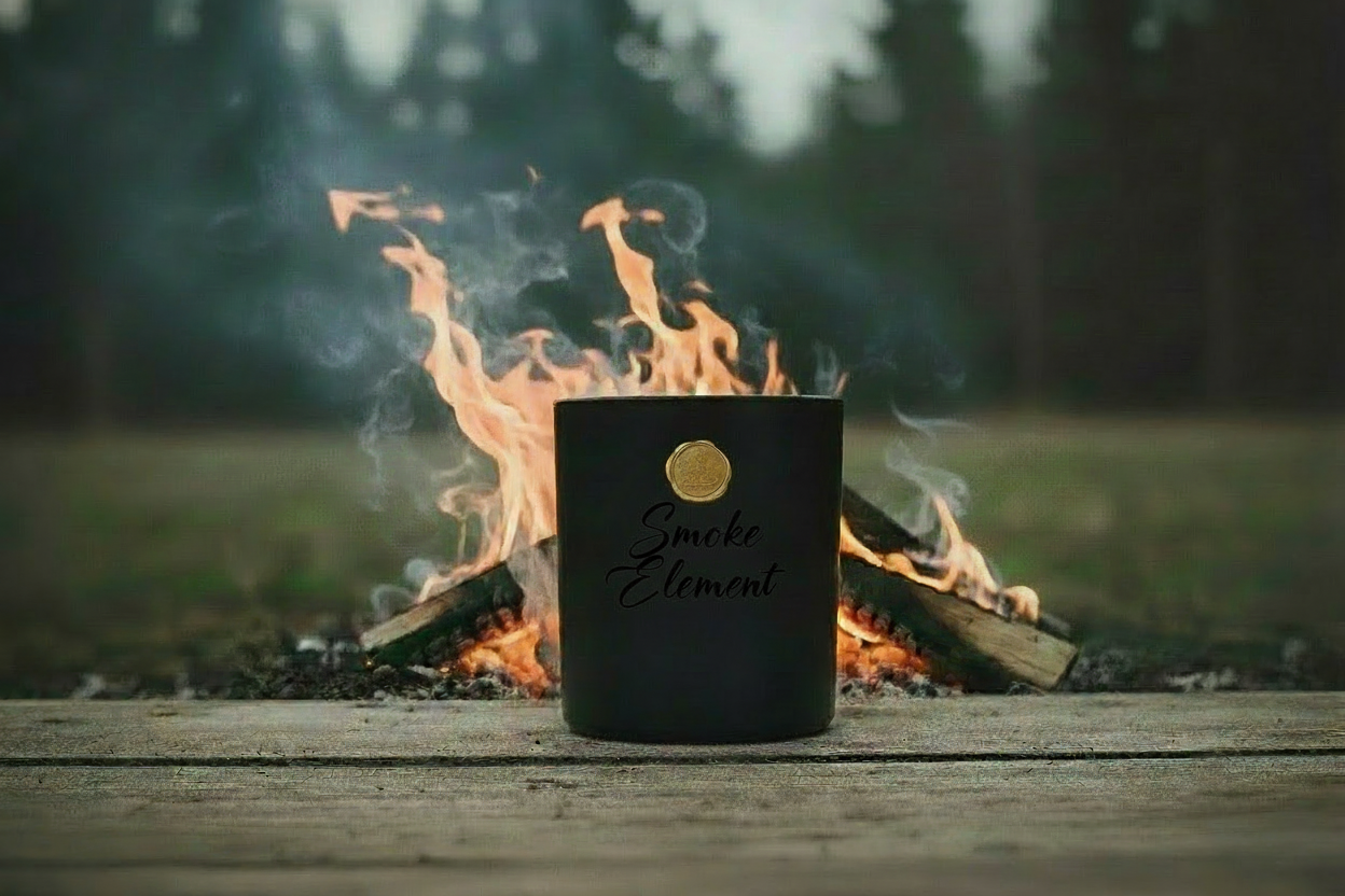 The jar is sitting too close to the front, have it sitting on something