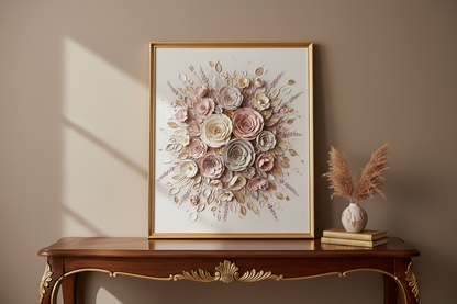 I want it to be textured wall art